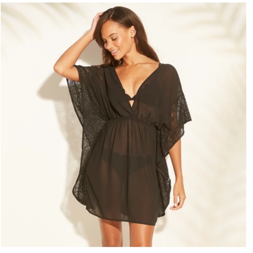 Black coverup - sz Med NWT
